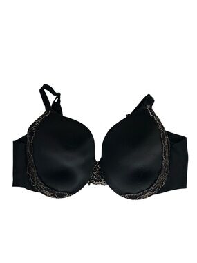 Soma Black Lace-Trim vanishing back full coverage Bra - 36F 36DDD